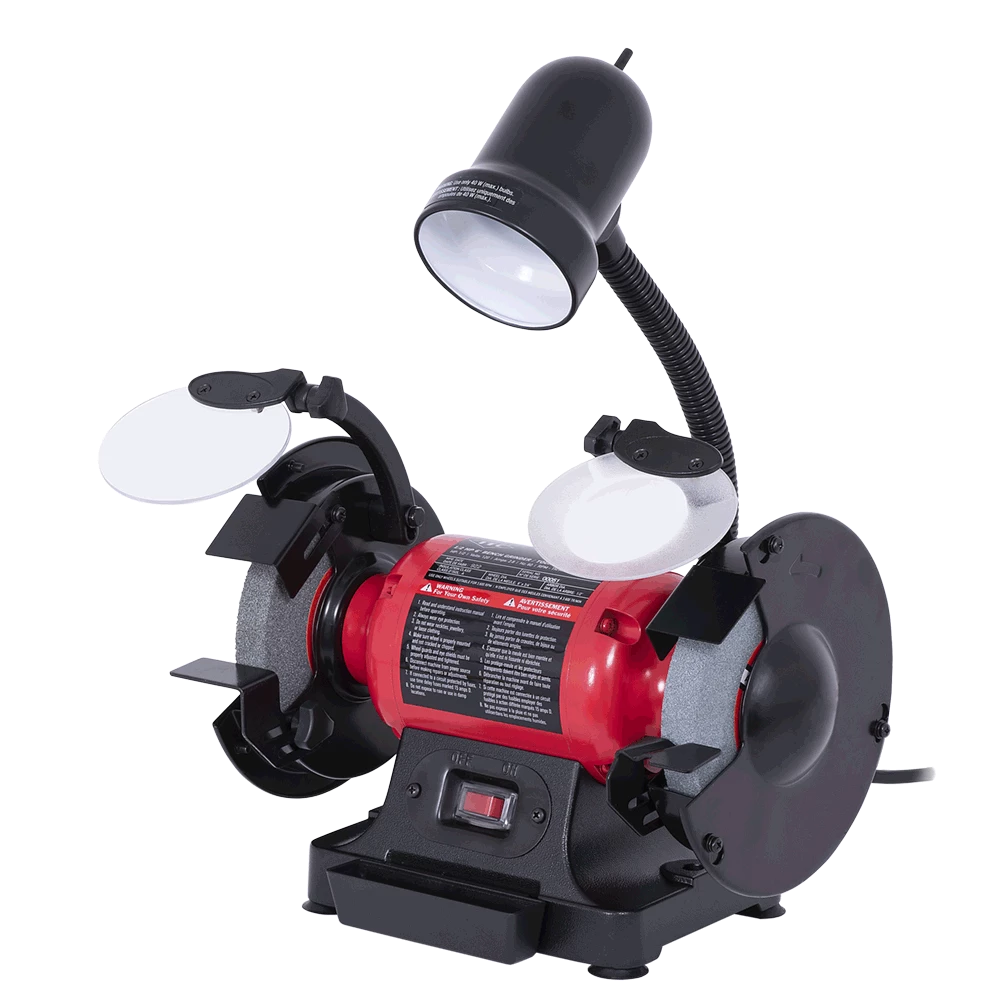 International Tool Company ITC 3/4 HP Bench Grinder - 8" 3 International Tool Company ITC 3/4 HP Bench Grinder - 8"