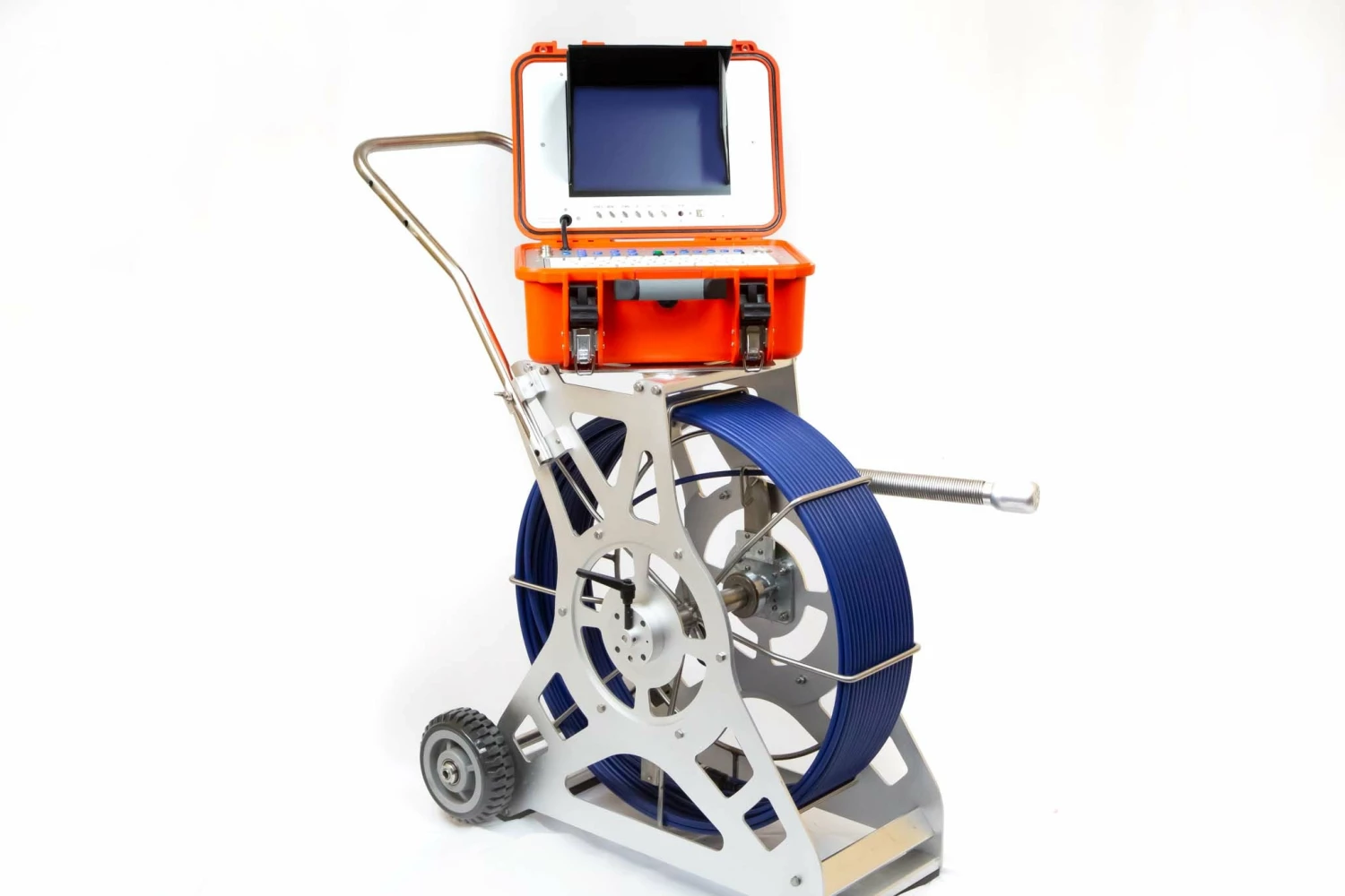 Pipe Inspection & Locators Forbest Long Range, Multi Functional Sewer Camera, W/Self Leveling, Transmitter, Meter Counter, 200FT 6 Pipe Inspection & Locators Forbest Long Range, Multi Functional Sewer Camera, W/Self Leveling, Transmitter, Meter Counter, 200FT