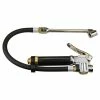 Greenline Heavy Duty Tire Inflator Chuck With Whip Hose And Swivel Dual Foot Chuck