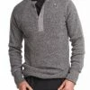 Stanfields Stanfield's 1315L Fleece Lined Heavy Weight Wool Long Sleeve | Grey | Sizes S - 2XL Work Wear