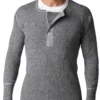 Stanfields Work Wear Stanfield's 1315 Heavy Weight Wool Long Sleeve Shirt | Grey | Sizes S - 3XL 2 Stanfields Work Wear Stanfield's 1315 Heavy Weight Wool Long Sleeve Shirt | Grey | Sizes S - 3XL