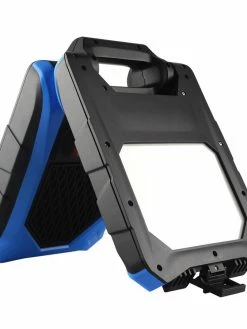 LightWay Portable LED Worklight With Bluetooth Speakers - 6300 Lumens Lighting