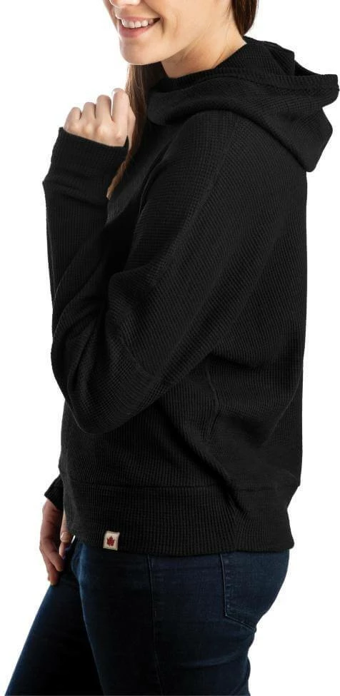 Stanfields Stanfield's 1593 Women's Slub Waffle Hoody | Sizes S - XL 3 Stanfields Stanfield's 1593 Women's Slub Waffle Hoody | Sizes S - XL