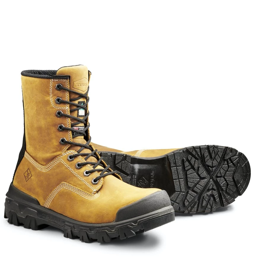 Terra Safety Footwear 8 Inch Safety Boots Terra Sentry 2020 8" Waterproof Leather Men's Safety Boots | Sizes 7 - 15 13 Terra Safety Footwear 8 Inch Safety Boots Terra Sentry 2020 8" Waterproof Leather Men's Safety Boots | Sizes 7 - 15