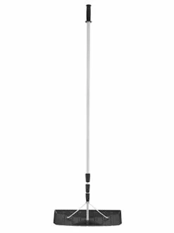 Landscaping Tools ToolTech® Telescopic Snow Shovel Roof Rake - 25 In Blade - 21-Ft Length