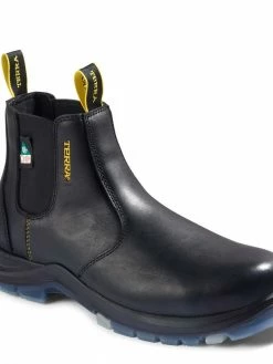 Terra Safety Footwear Terra Murphy Composite Toe 6" Chelsea Safety Work Boots | Sizes 6-14 6 Inch Safety Boots