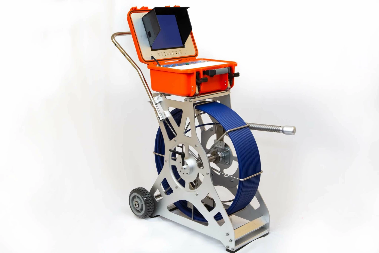 Pipe Inspection & Locators Forbest Long Range, Multi Functional Sewer Camera, W/Self Leveling, Transmitter, Meter Counter, 200FT 7 Pipe Inspection & Locators Forbest Long Range, Multi Functional Sewer Camera, W/Self Leveling, Transmitter, Meter Counter, 200FT