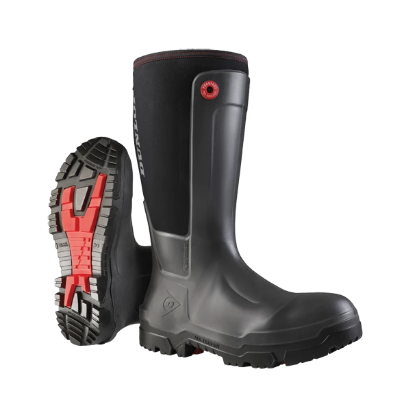 Dunlop Workpro Full Safety Snugboot Rubber Work Boots 3 Dunlop Workpro Full Safety Snugboot Rubber Work Boots