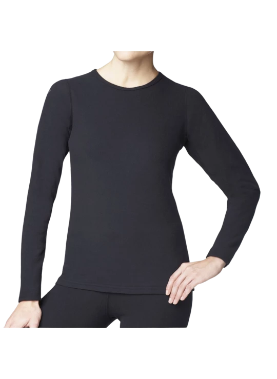 Stanfields Stanfield's 8333 Women's Merino Wool Base Layer Long Sleeve Shirt | Black | Sizes S - XL 3 Stanfields Stanfield's 8333 Women's Merino Wool Base Layer Long Sleeve Shirt | Black | Sizes S - XL