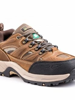 Safety Shoes Kodiak Buckeye Men's Waterproof Steel Toe Hiker Safety Work Shoes | Brown | Sizes 7 - 14