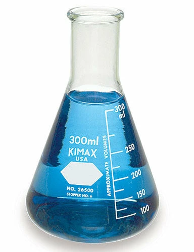 Cleanflow Narrow Mouth Glass Erlenmeyer Flasks 3 Cleanflow Narrow Mouth Glass Erlenmeyer Flasks