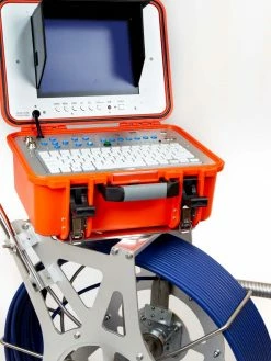 Pipe Inspection & Locators Forbest Long Range, Multi Functional Sewer Camera, W/Self Leveling, Transmitter, Meter Counter, 200FT