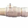 Cambridge Brass Copper Tube Size LF Brass Compression X AWWA Main Stop Waterworks Products