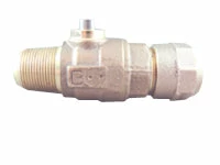 Cambridge Brass Copper Tube Size LF Brass Compression X AWWA Main Stop Waterworks Products