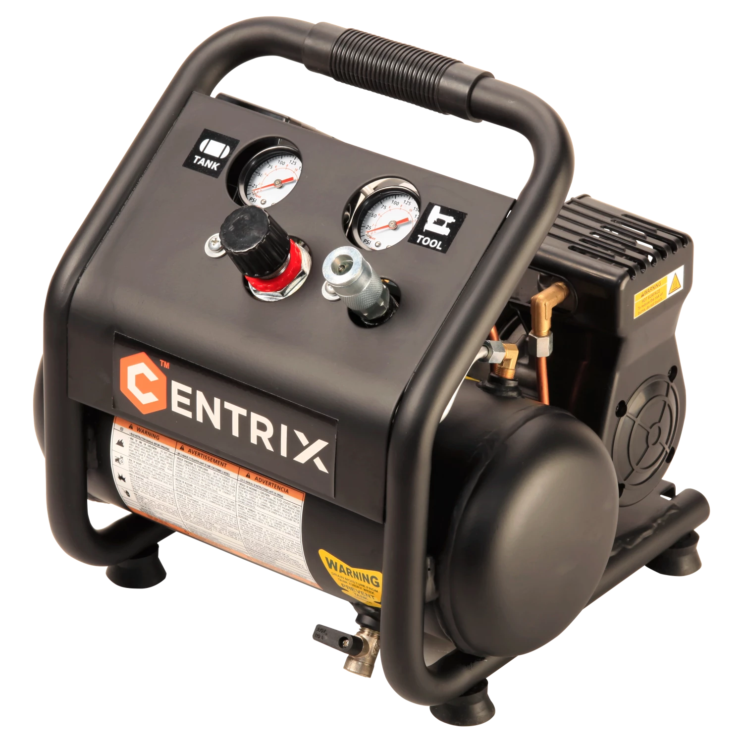 Centrix 1 HP Quiet Technology Air Compressor - 1 Gallon Tank Air Tools 3 Centrix 1 HP Quiet Technology Air Compressor - 1 Gallon Tank Air Tools