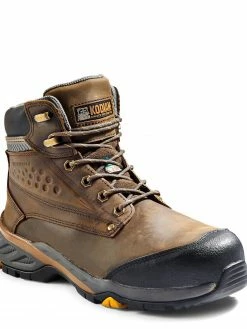 6 Inch Safety Boots Kodiak Crusade Composite Toe 6" Hiker Safety Work Boots | Sizes 7 - 14