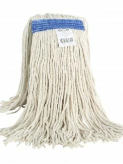 Globe Commercial Products Cot-Pro® Cotton Cut-End Narrow Band Mop Heads