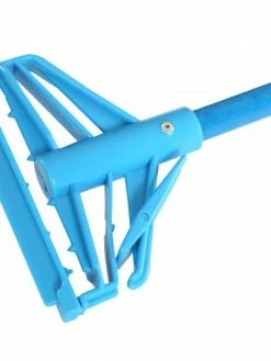 Globe Commercial Products Heavy Duty Quick Release Fiberglass Narrow Band Mop Handle - 54" Length Cleaning Tools
