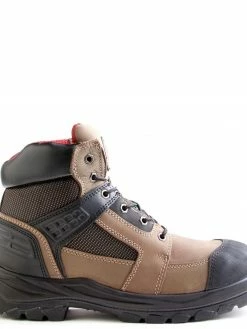 6 Inch Safety Boots Kodiak Rebel Steel Toe 6" Men's Work Boot | Smoke | Sizes 7-14