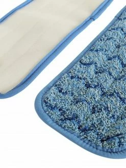 Globe Commercial Products Microfiber Flat Mop Wet Pads 10 Globe Commercial Products Microfiber Flat Mop Wet Pads