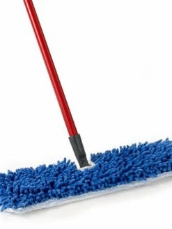 Globe Commercial Products Microfiber Flip Mop With 48″ Metal Handle Cleaning Tools
