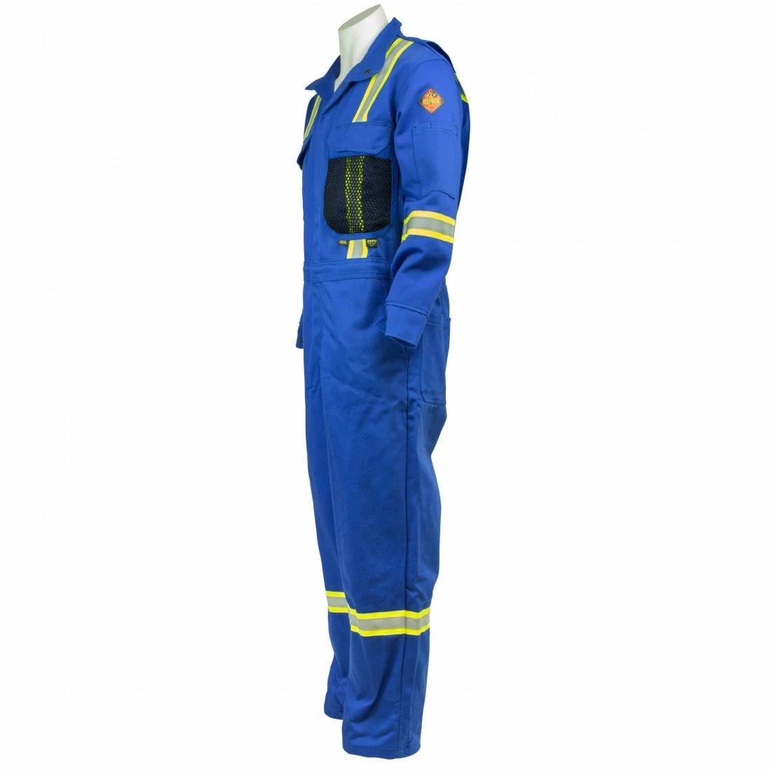 KELTEK Apparel KELTEK 343S Flame Resistant 13oz Premium Hi-Viz Coverall | Blue | Sizes 38-60 (HRC 2) Flame Resistant Work Wear 4 KELTEK Apparel KELTEK 343S Flame Resistant 13oz Premium Hi-Viz Coverall | Blue | Sizes 38-60 (HRC 2) Flame Resistant Work Wear