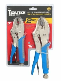 ToolTech® Locking Plier Set - 2 Piece Hand Tools