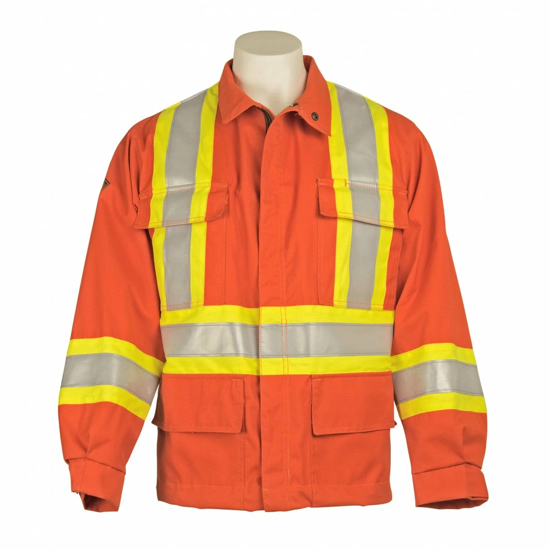 KELTEK Apparel KELTEK 383S Flame Resistant Hi-Vis Unlined Premium CSA Jacket | Orange | S-5XL (HRC 2) 3 KELTEK Apparel KELTEK 383S Flame Resistant Hi-Vis Unlined Premium CSA Jacket | Orange | S-5XL (HRC 2)