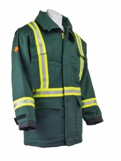 KELTEK Apparel Flame Resistant Work Wear KELTEK 386S Insulated Flame Resistant Hi-Vis Premium Parka | S-5XL (HRC 4)