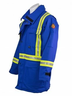 KELTEK Apparel Flame Resistant Work Wear KELTEK 386S Insulated Flame Resistant Hi-Vis Premium Parka | S-5XL (HRC 4)