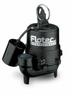 Flotec Professional Flotec E3375TLT Cast Iron Effluent Pump | 1/3 HP | 115V Dewatering Pumps