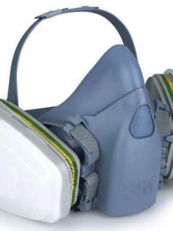 3M 7500 Series Half Face Respirator Face Mask | Small, Medium Or Large Personal Protective Equipment