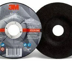 3M Silver Cut-Off Wheels - Type 27 Depressed Centre Style