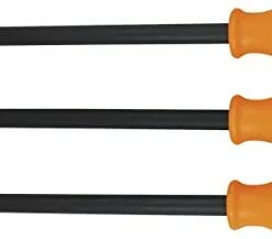 Cleanflow Hand Tools Extra-Long Pin Punches With Handles - 3 Piece Set