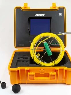 Forbest Luxury Portable Sewer/Drain Camera, With Transmitter, Meter Counter, 130FT Pipe Inspection & Locators