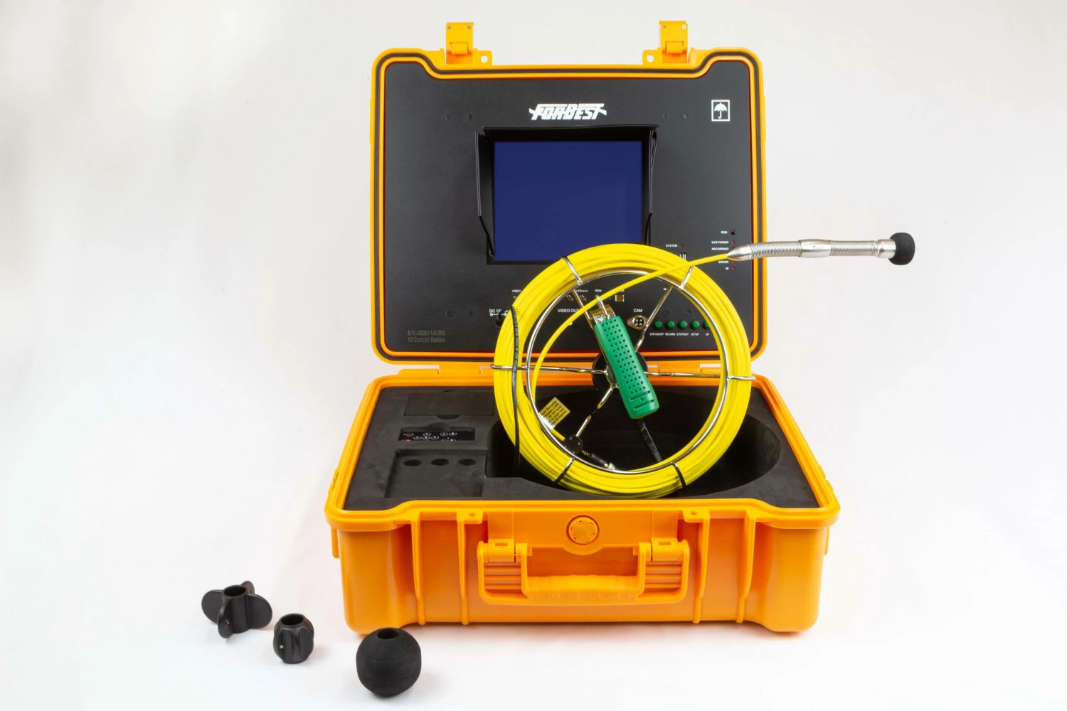 Forbest Luxury Portable Sewer/Drain Camera, With Transmitter, Meter Counter, 130FT Pipe Inspection & Locators 4 Forbest Luxury Portable Sewer/Drain Camera, With Transmitter, Meter Counter, 130FT Pipe Inspection & Locators