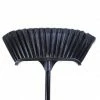 Globe Commercial Products Spartan 14" Premium Curved Magnetic Broom W/ 48" Metal Handle Cleaning Tools