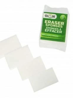 Globe Commercial Products Erase-It Sponge - Large Size - 4 Pack (Case Of 36) Cleaning Tools 7 Globe Commercial Products Erase-It Sponge - Large Size - 4 Pack (Case Of 36) Cleaning Tools