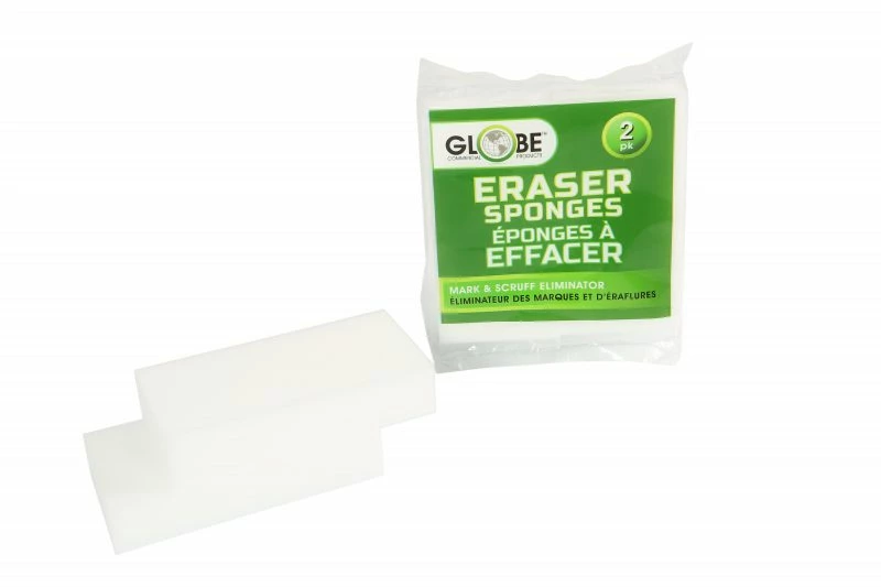 Globe Commercial Products Erase-It-Sponge - Small Size - 2 Pack (Case Of 24) Cleaning Tools 3 Globe Commercial Products Erase-It-Sponge - Small Size - 2 Pack (Case Of 24) Cleaning Tools