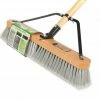 Globe Commercial Products Cleaning Tools The Beast™ Contractor's Soft Bristle Push Broom Assembly - 18" Head
