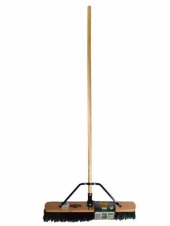 Globe Commercial Products Cleaning Tools The Beast™ Contractor's Medium Bristle Push Broom Assembly - 24" Head 9 Globe Commercial Products Cleaning Tools The Beast™ Contractor's Medium Bristle Push Broom Assembly - 24