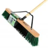 Globe Commercial Products The Beast™ Contractor's Rough Bristle Push Broom Assembly - 24" Head 1 Globe Commercial Products The Beast™ Contractor's Rough Bristle Push Broom Assembly - 24" Head