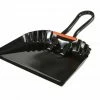 Globe Commercial Products Hand-Held Heavy Duty Metal Dust Pans Cleaning Tools