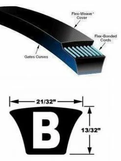 Maintenance Supplies D & D Global Industrial Drive Belts | B35 - B75