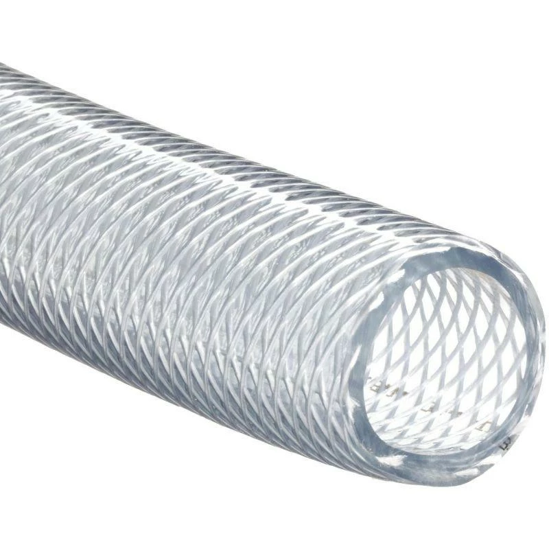 Cleanflow Premium Reinforced Clear PVC Food Grade Hose | Limited Size Selection 3 Cleanflow Premium Reinforced Clear PVC Food Grade Hose | Limited Size Selection