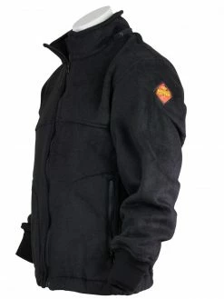 KELTEK Apparel Flame Resistant Work Wear KELTEK 426 Flame Resistant Premium Fleece Jacket | Black | S-5XL (HRC 2)