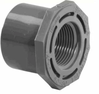 Fittings And Valves Lasco 1/4" To 6" Sch 80 PVC Male Spig X FPT Reducer Bushings 3 Fittings And Valves Lasco 1/4" To 6" Sch 80 PVC Male Spig X FPT Reducer Bushings