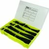 Electrical Supplies Techspan Black Cable Tie Assortment – 1485 Pcs
