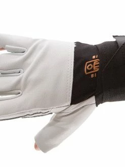 Ergonomics Impacto 479-31 Pearl Leather Series Trigger Glove W/ Wrist Support (For Power Tool Users)