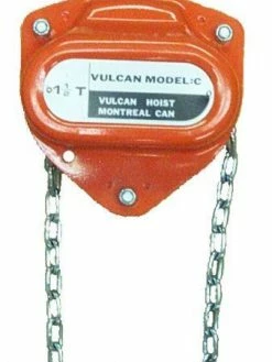 Vulcan Hoist Pump Accessories Flygt 13430006 Vulcan Model C Hand Operated Pump Lifting Chain Hoist